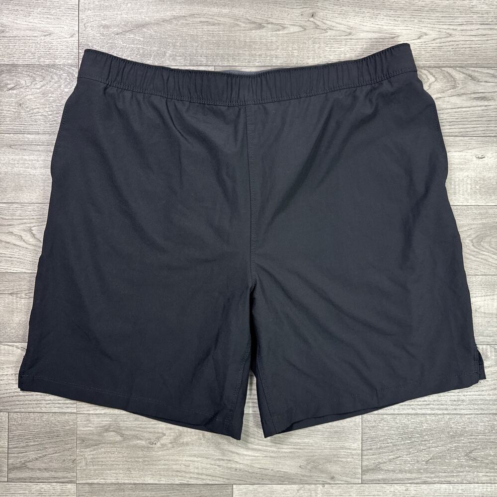 Speedo Tech Volley Swim Trunks Shorts Black sz XL